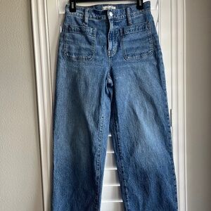 Madewell The Perfect Vintage Wide Leg Jeans